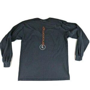 Gilban Large Black Cotton Long Sleeve T-Shirt Logo 25i